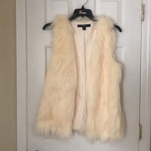 Cream Color Fur Vest